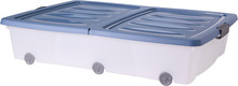 Förvaringslåda m/hjul 80 x 60 x 17 cm